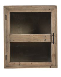 Modular Country Poolhaus Küche, Oberschrank Mit Glastür Links