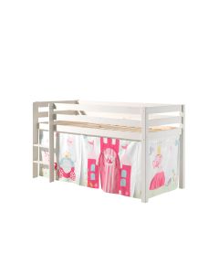 Spielbett Pino Mit Textilset Vorhang "princes"