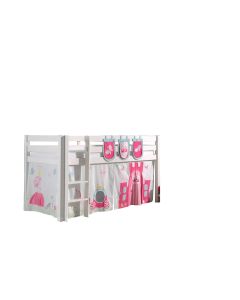 Spielbett Pino Mit Textilset Vorhang Und 3 Taschen "princes"