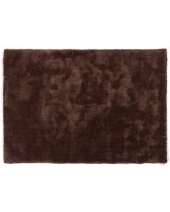 Teppich Hochflor Farbe18 Braun 160x230cm